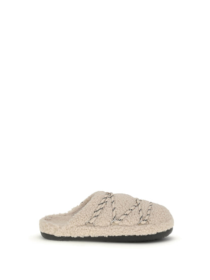 Moon Boot Teddy Slipper - Sand