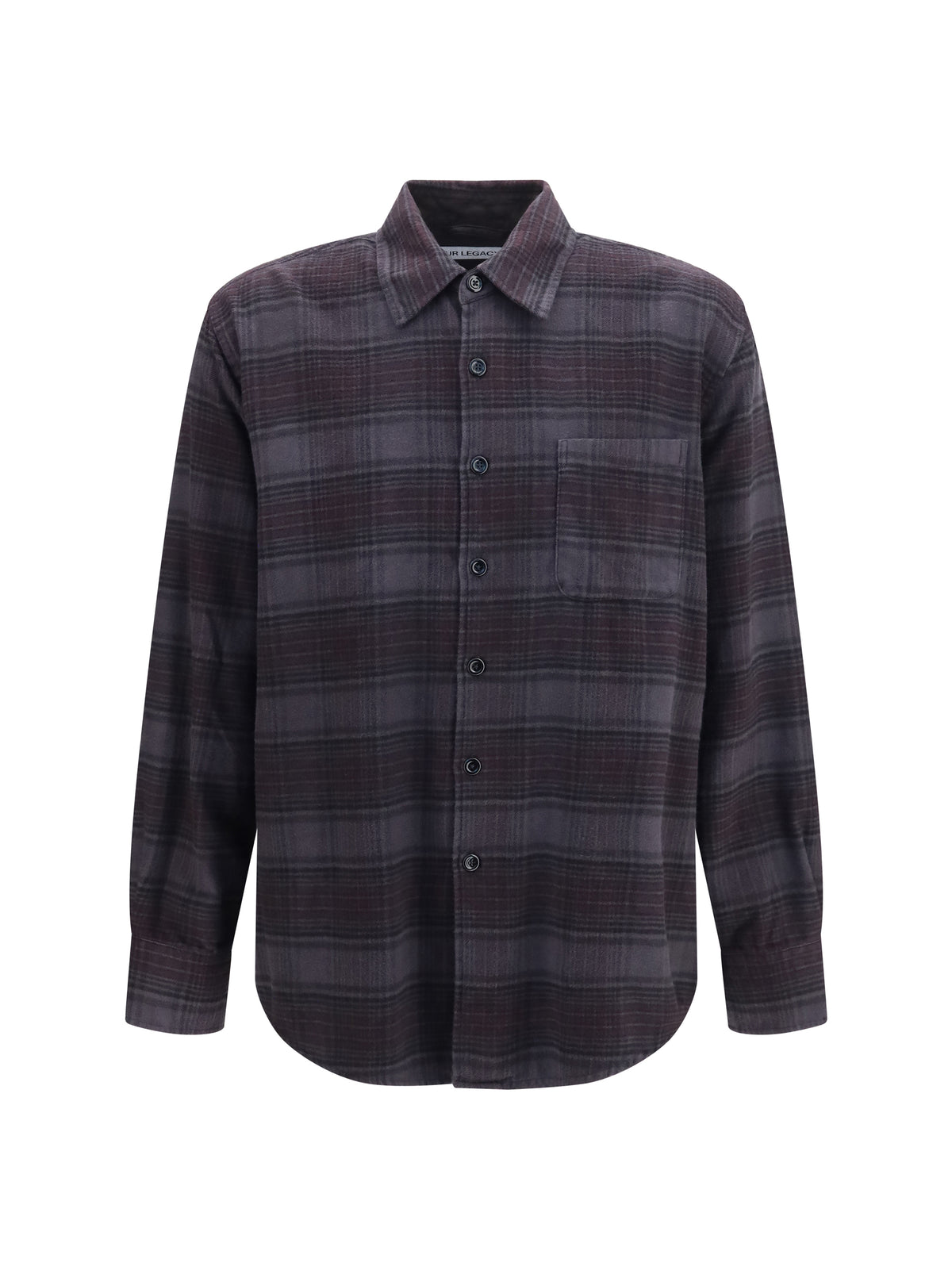 Our Legacy Above checked Shirt - Noctune Check