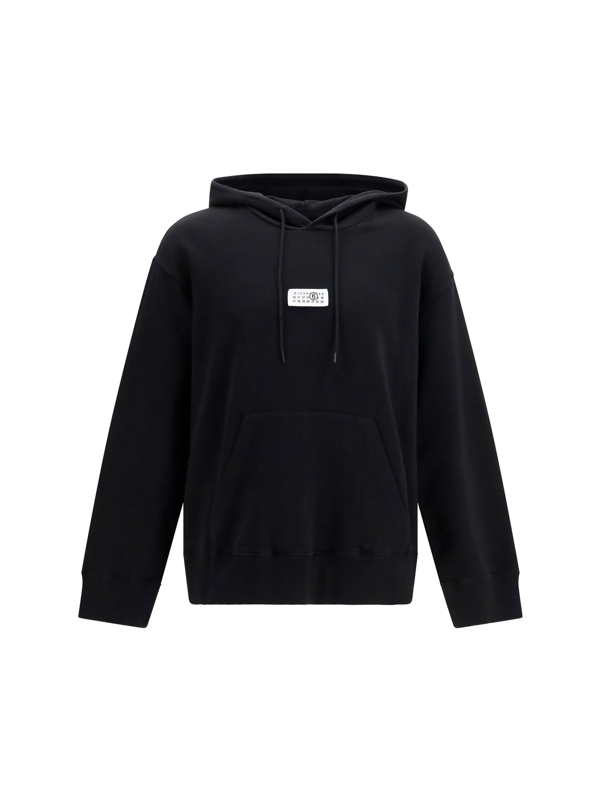 MM6 Maison Margiela Cotton Hoodie - Black