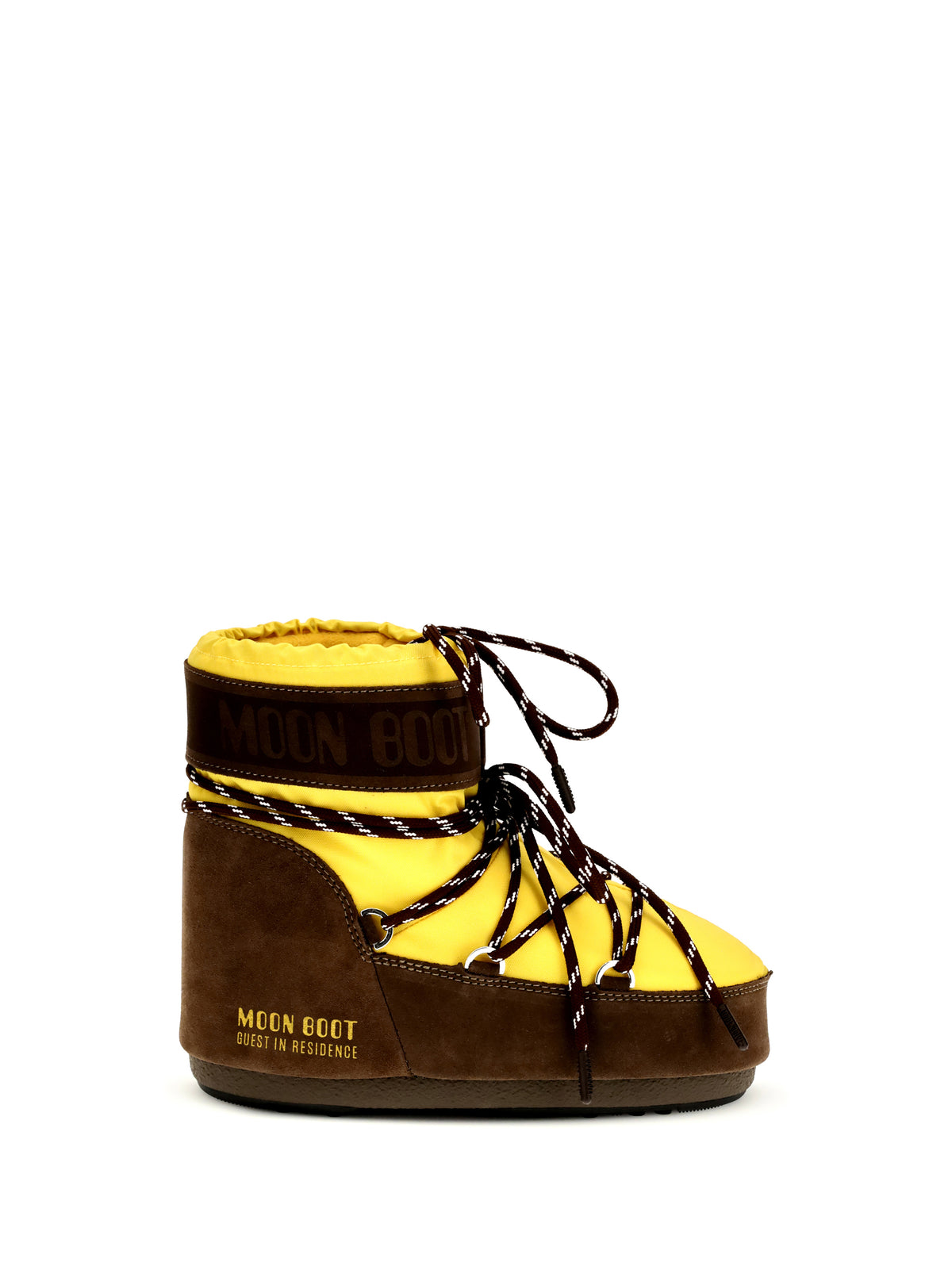 Moon Boot Moon Boot x Guest in Residence Icon Low Boots - Sunflower/Cocoa