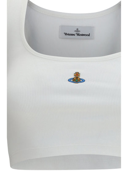 VIVIENNE WESTWOOD Orb embroidered Top