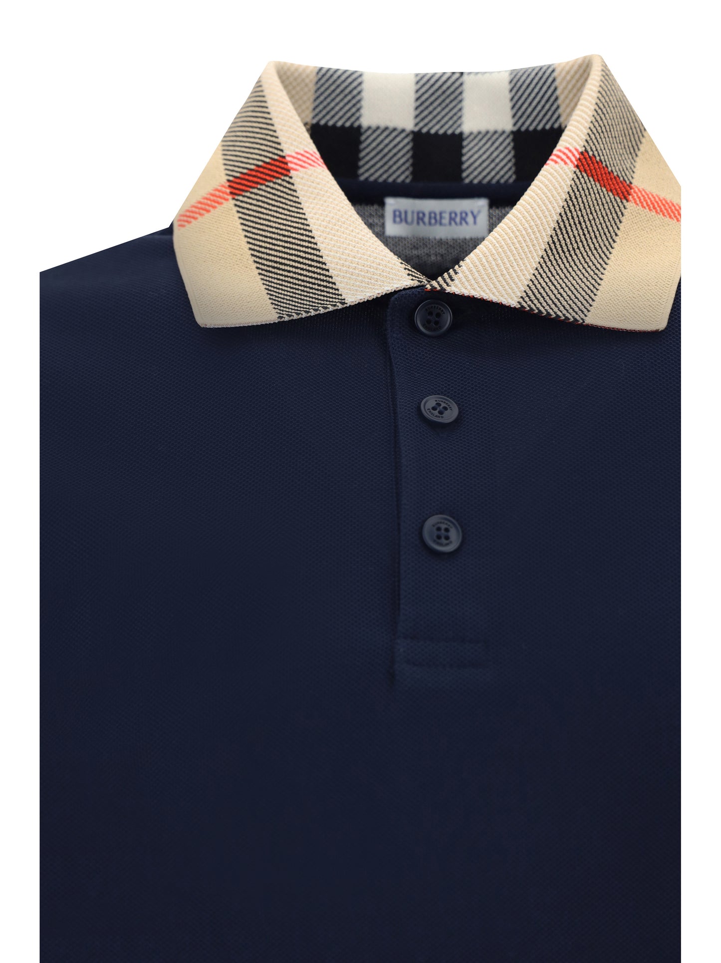 BURBERRY Cody long sleeve cotton Polo