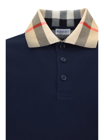 BURBERRY Cody long sleeve cotton Polo