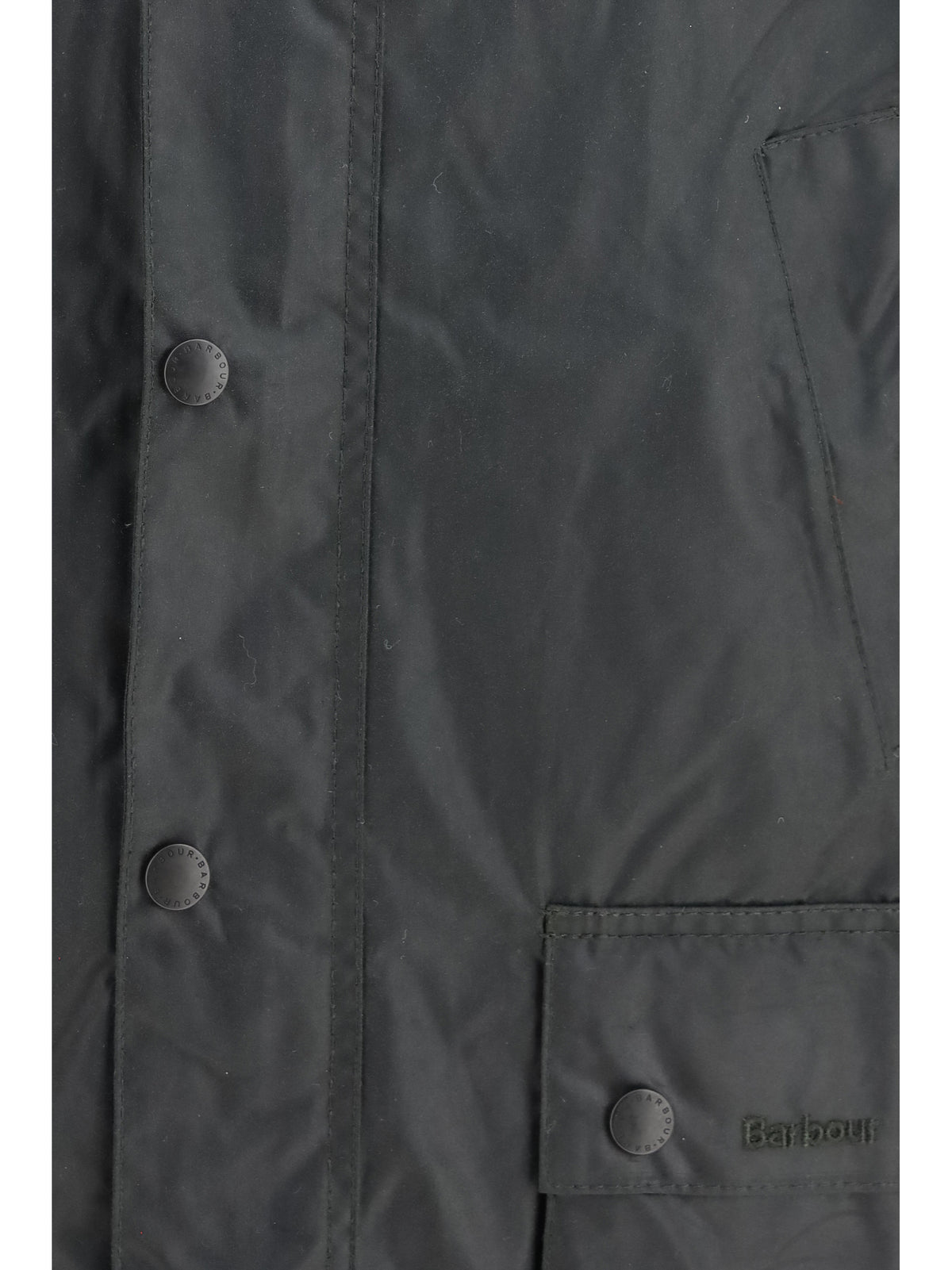 Barbour Festive Ashby waxed Jacket - Sage/Evergreen