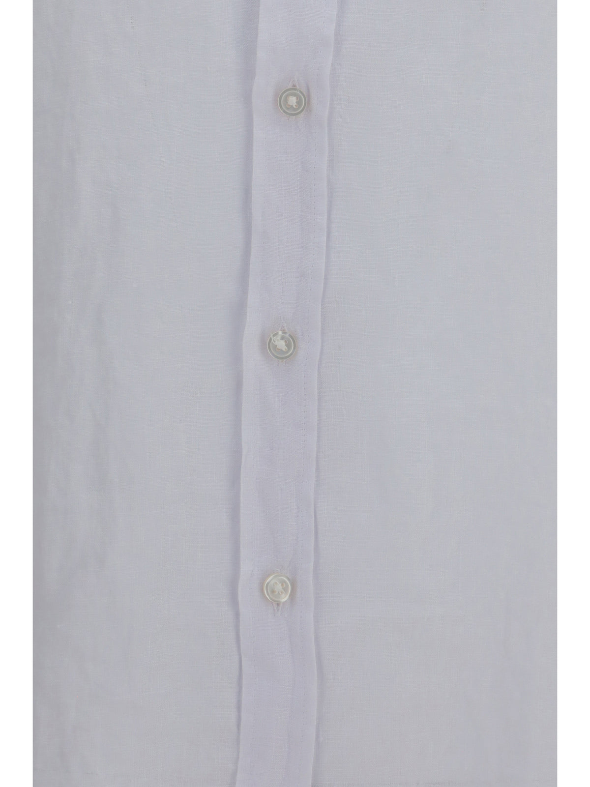 Hugo Boss Black Regular-fit linen Shirt - White