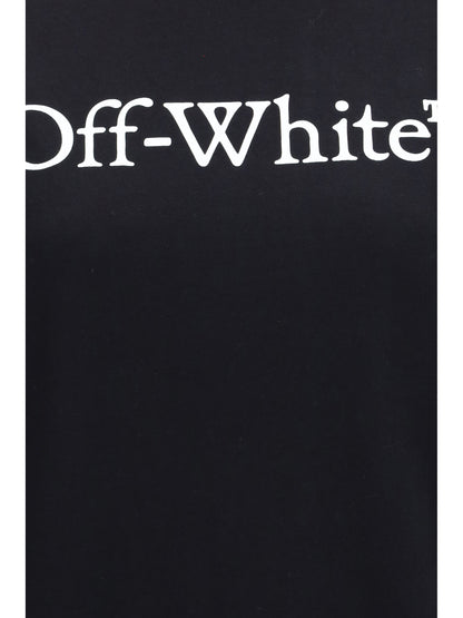 Off-White Big logo Bookish T-shirt - Black-White