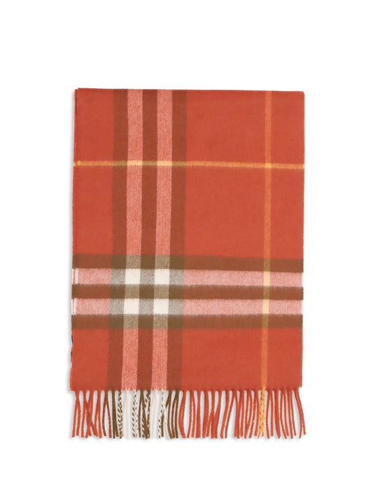 BURBERRY Cashmere Check Scarf