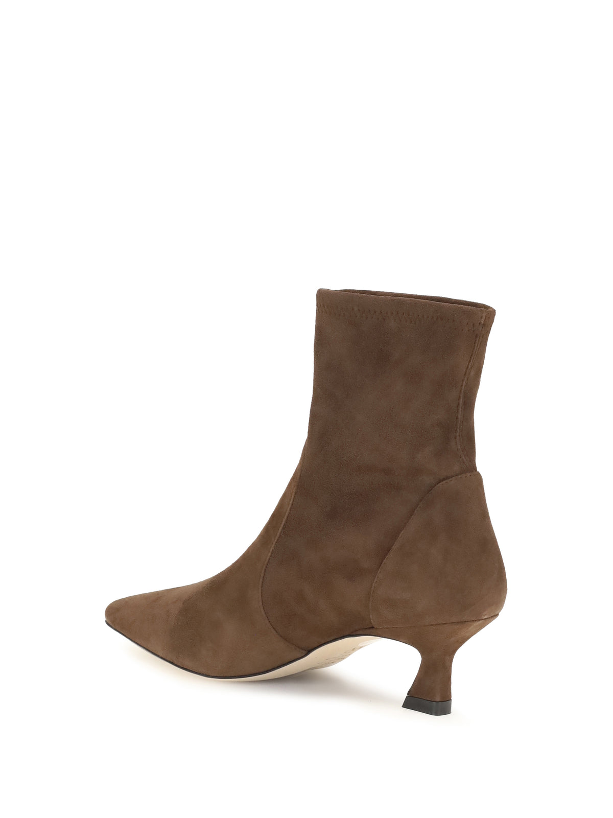 Stuart Weitzman Vinnie Ankle Boots - Cigar