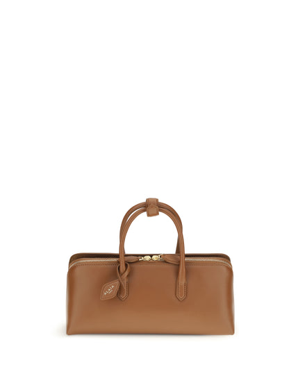 Alaïa Small Delta nubuck Handbag - Ambre