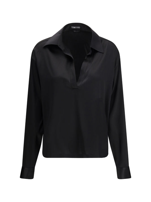 TOM FORD Stretch Silk Shirt