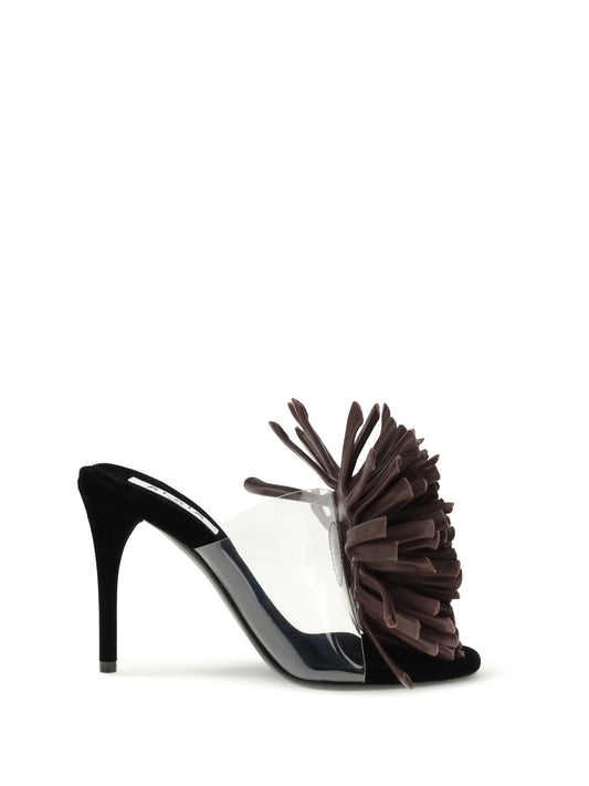 ALAÏA Asymmetrical stiletto Sandals