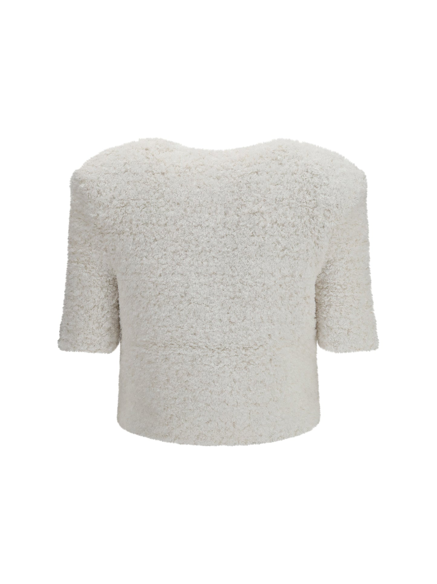 BALMAIN Tweed Plumetis Cardigan