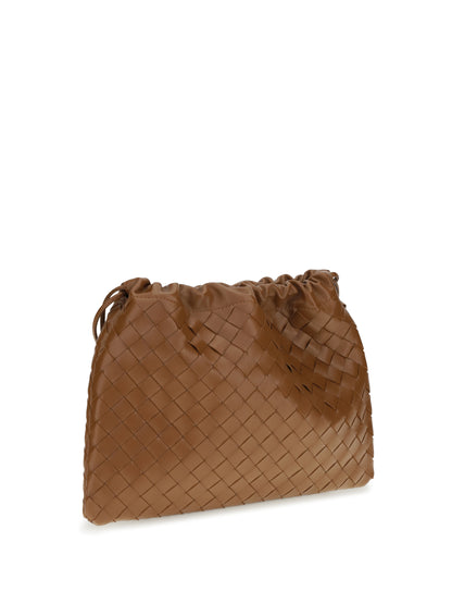 Bottega Veneta Medium Clutch Bag - Tannin-Gold