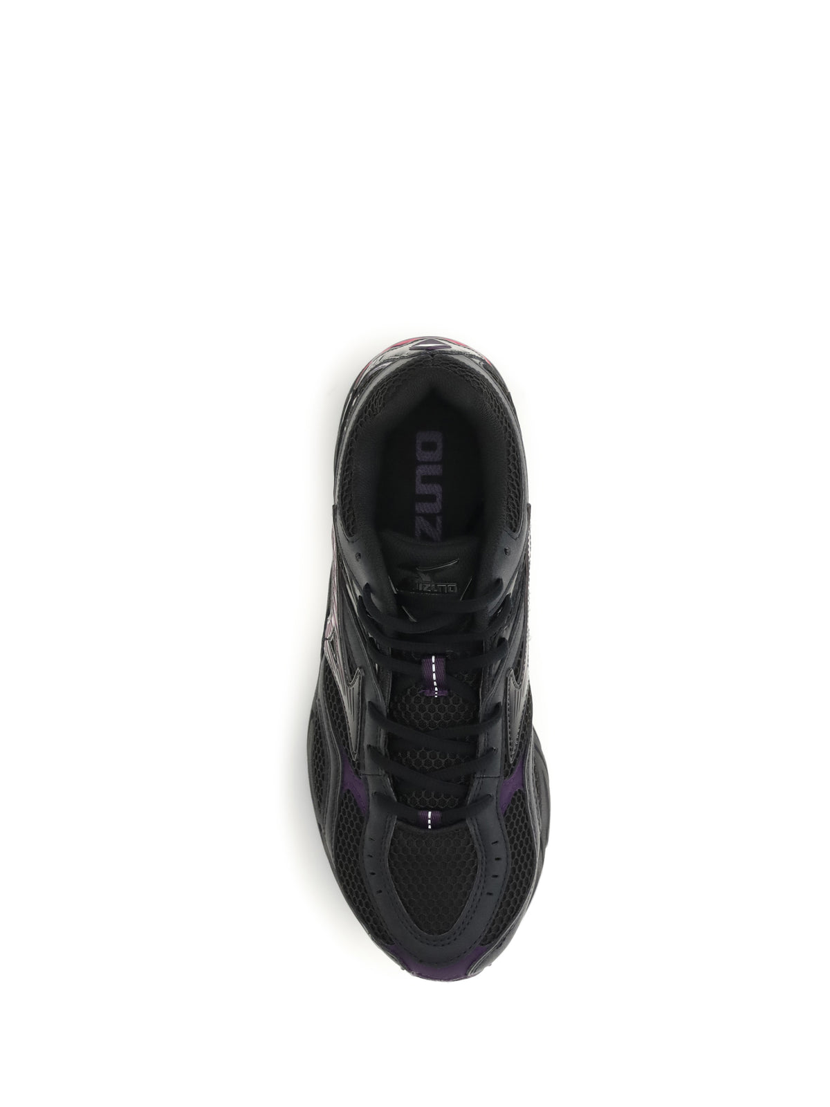 Mizuno Wave Mustang LS Sport Sneakers - Black/Fuchsia Purple/Blackberry Cordial