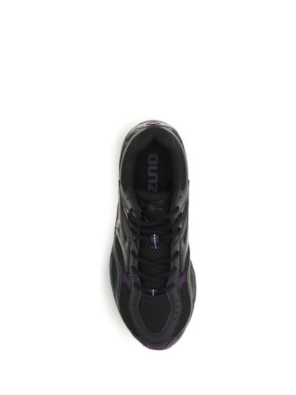 Mizuno Wave Mustang LS Sport Sneakers - Black/Fuchsia Purple/Blackberry Cordial