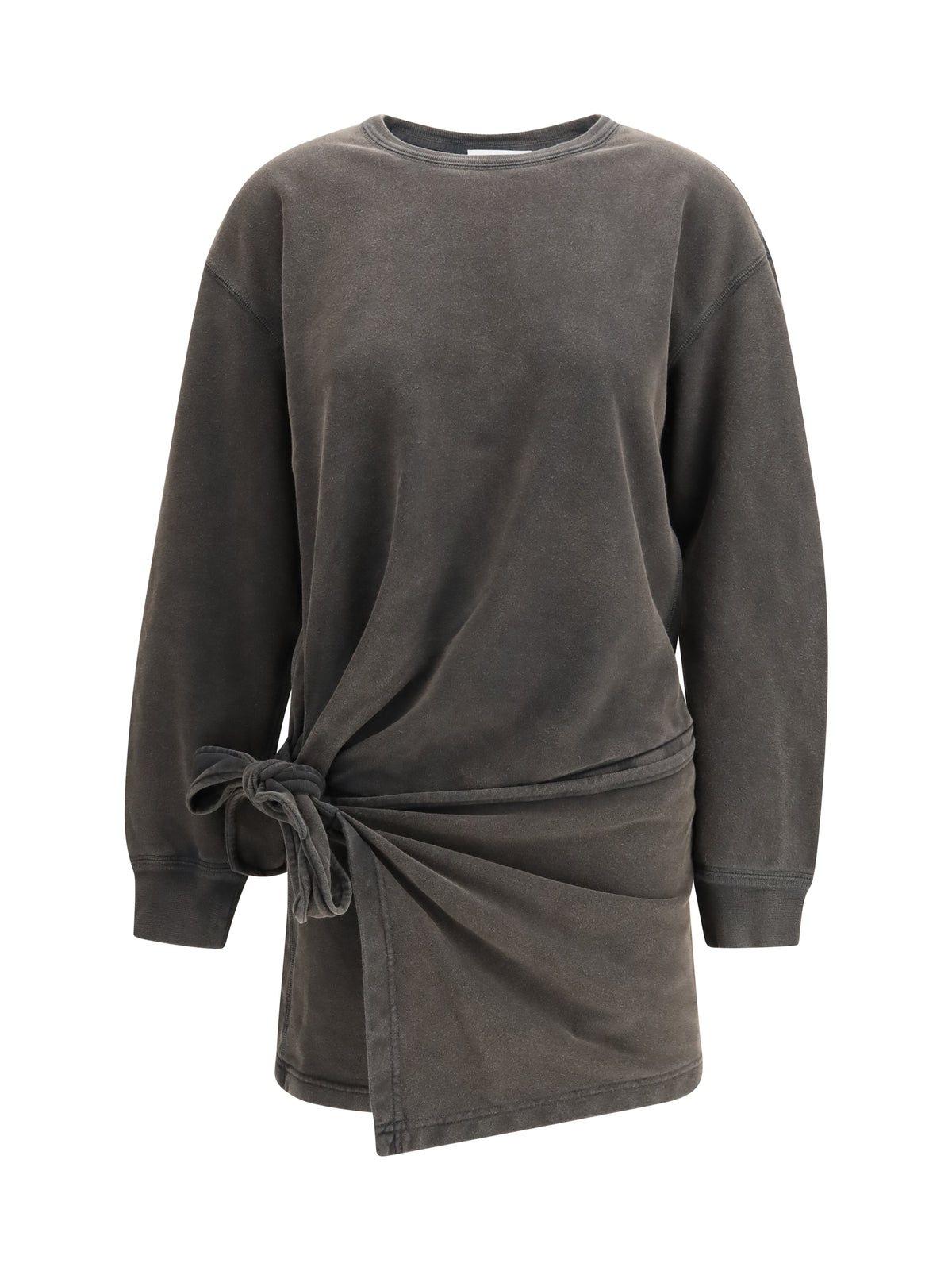 Marant Étoile Zae fleece Dress - Faded Black