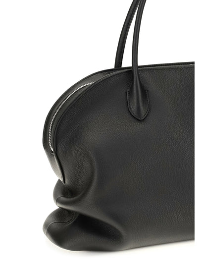 The Row Agnes 15 calfskin Handbag - Black Ans