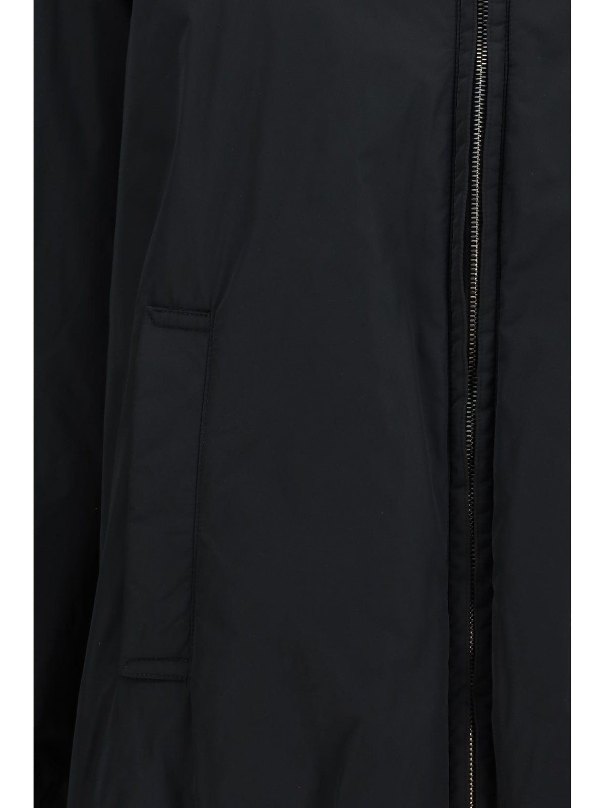Max Mara The Cube Reversible padded Bomber in radzmir and water repellent canvas - Black