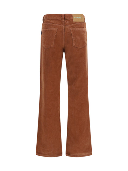 Haikure Korea Pier corduroy Pants - Nougat