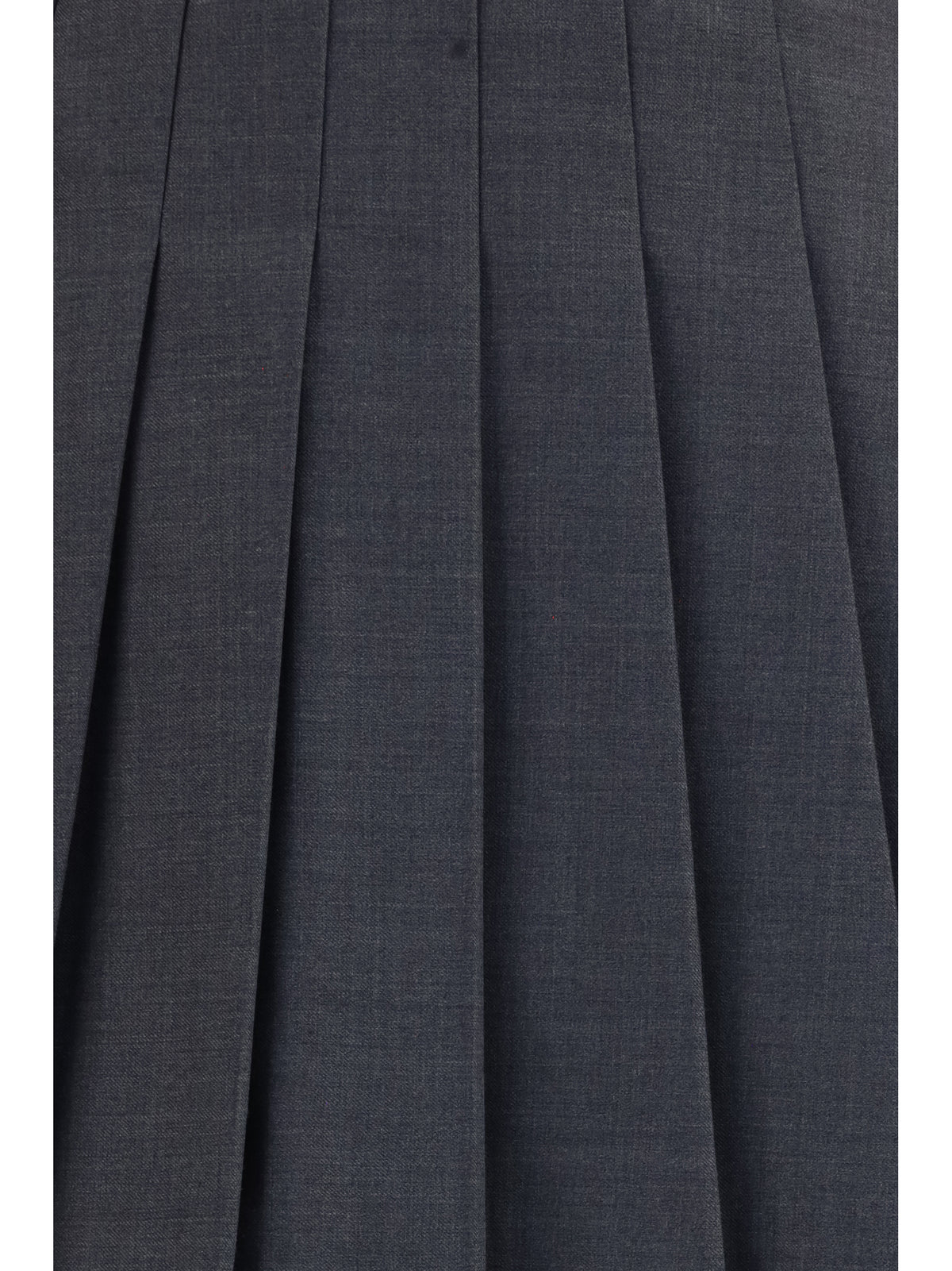 Self-Portrait Pleated mini Skirt - Grey