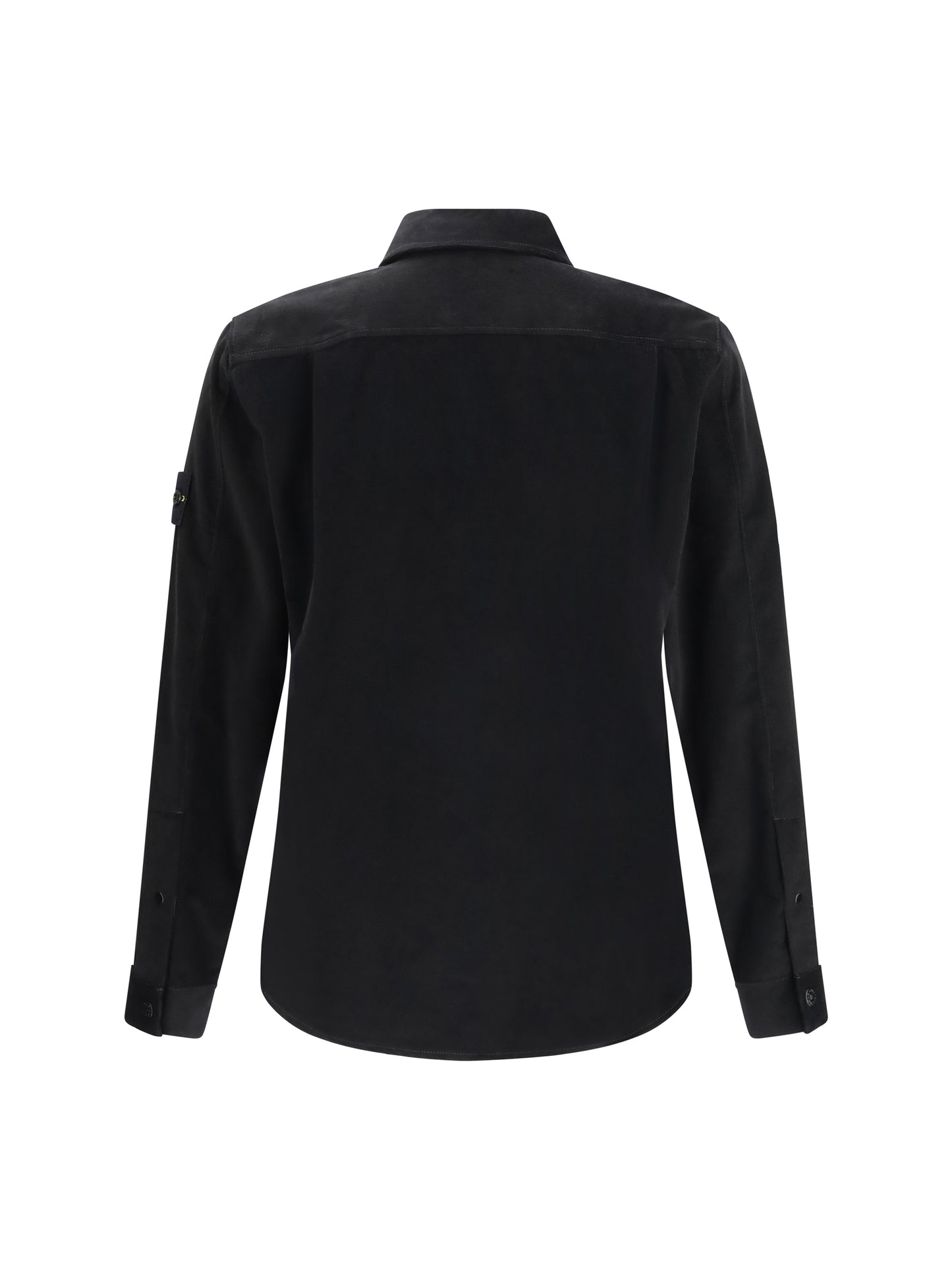 STONE ISLAND Cotton Shirt with signature application