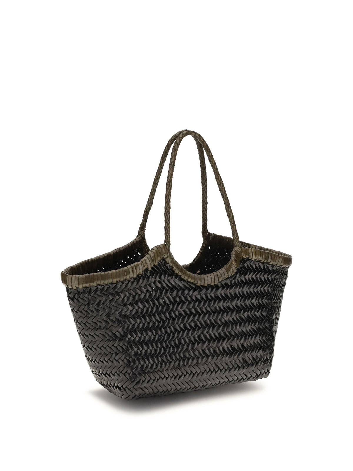 Dragon Diffusion Medium Nantucket Handbag - Black/Khaki