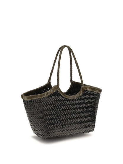 Dragon Diffusion Medium Nantucket Handbag - Black/Khaki