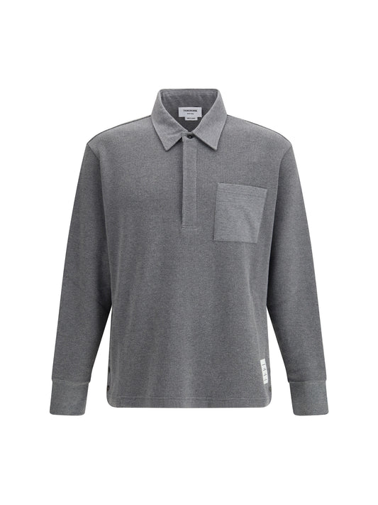 THOM BROWNE Long sleeve Polo Shirt