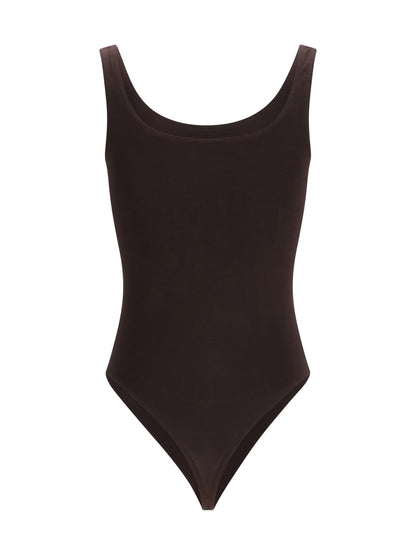 Wolford Jamaika Body - Dark Wood