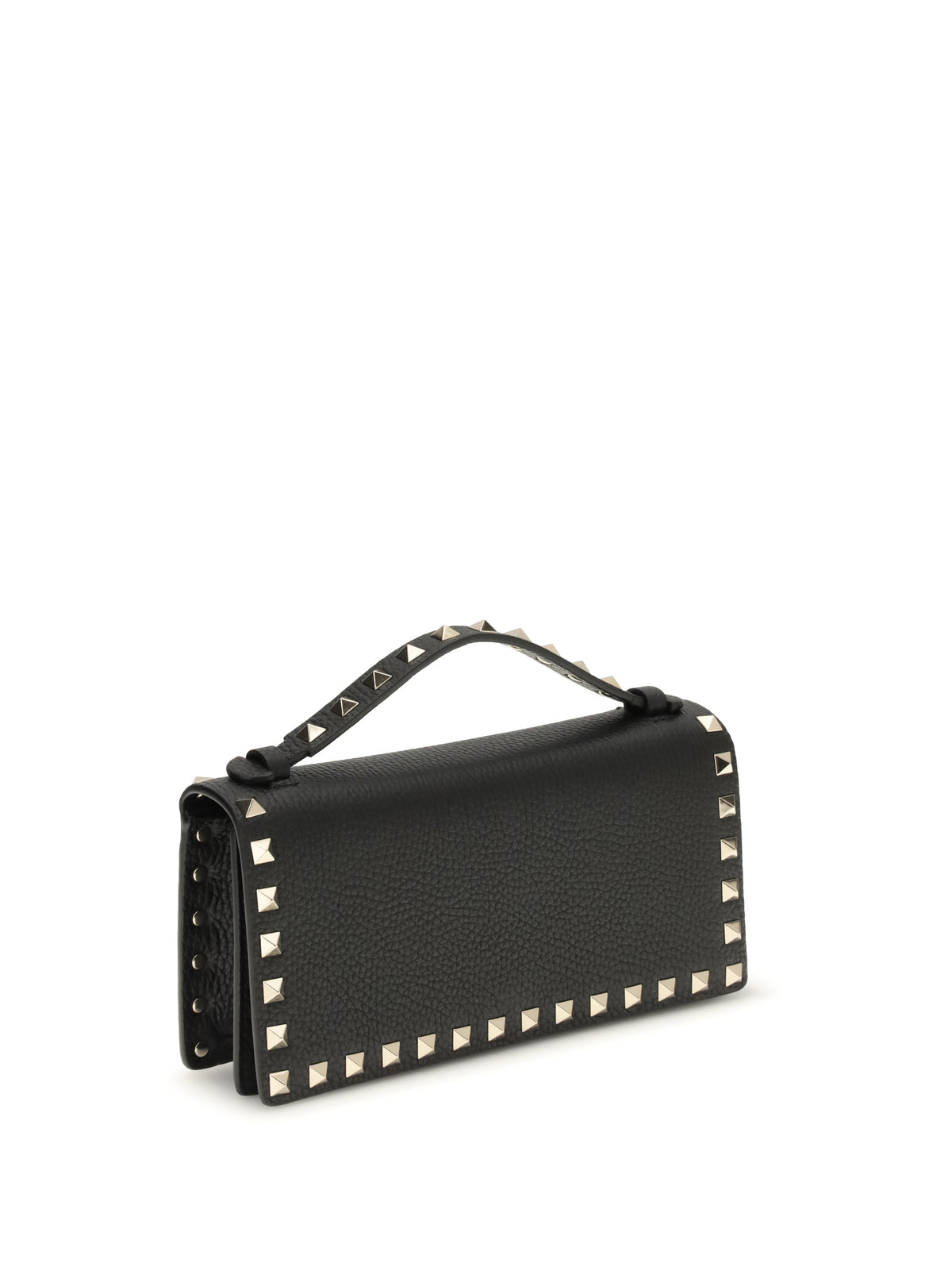 Valentino Garavani Rockstud chain Wallet - Black