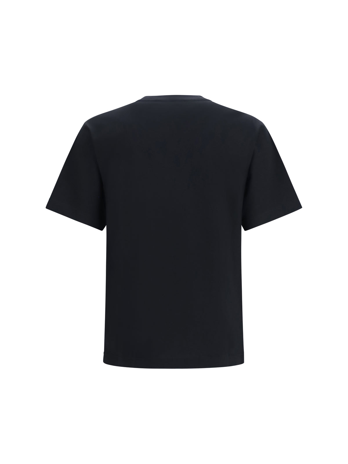 Burberry Check cotton T-shirt - Black
