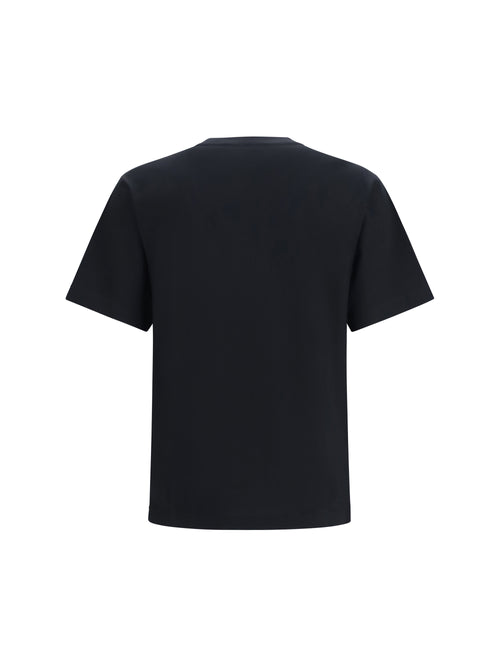 Burberry Check cotton T-shirt - Black