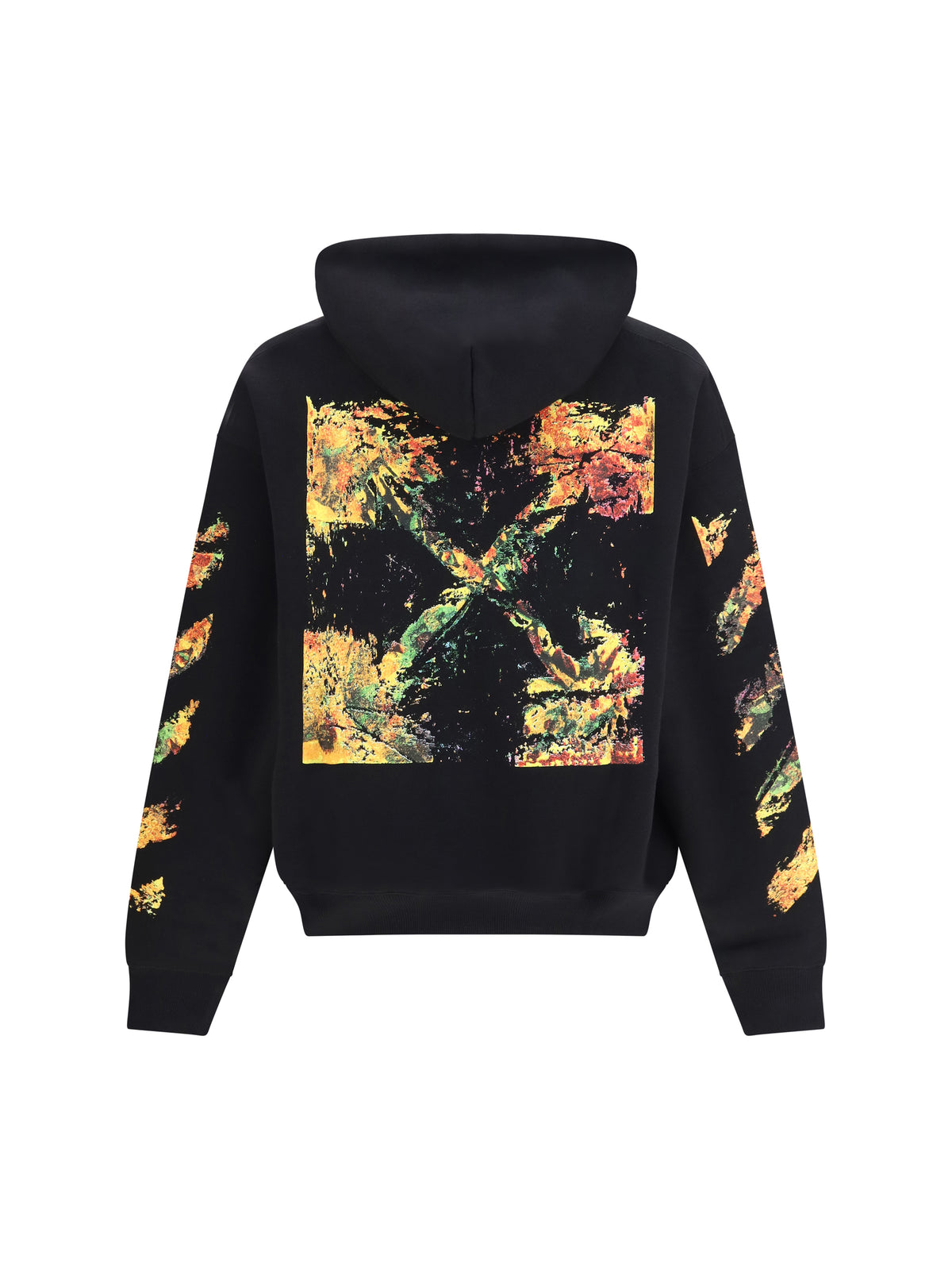 Off-White Spray Arrow Hoodie - Black
