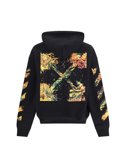 Off-White Spray Arrow Hoodie - Black