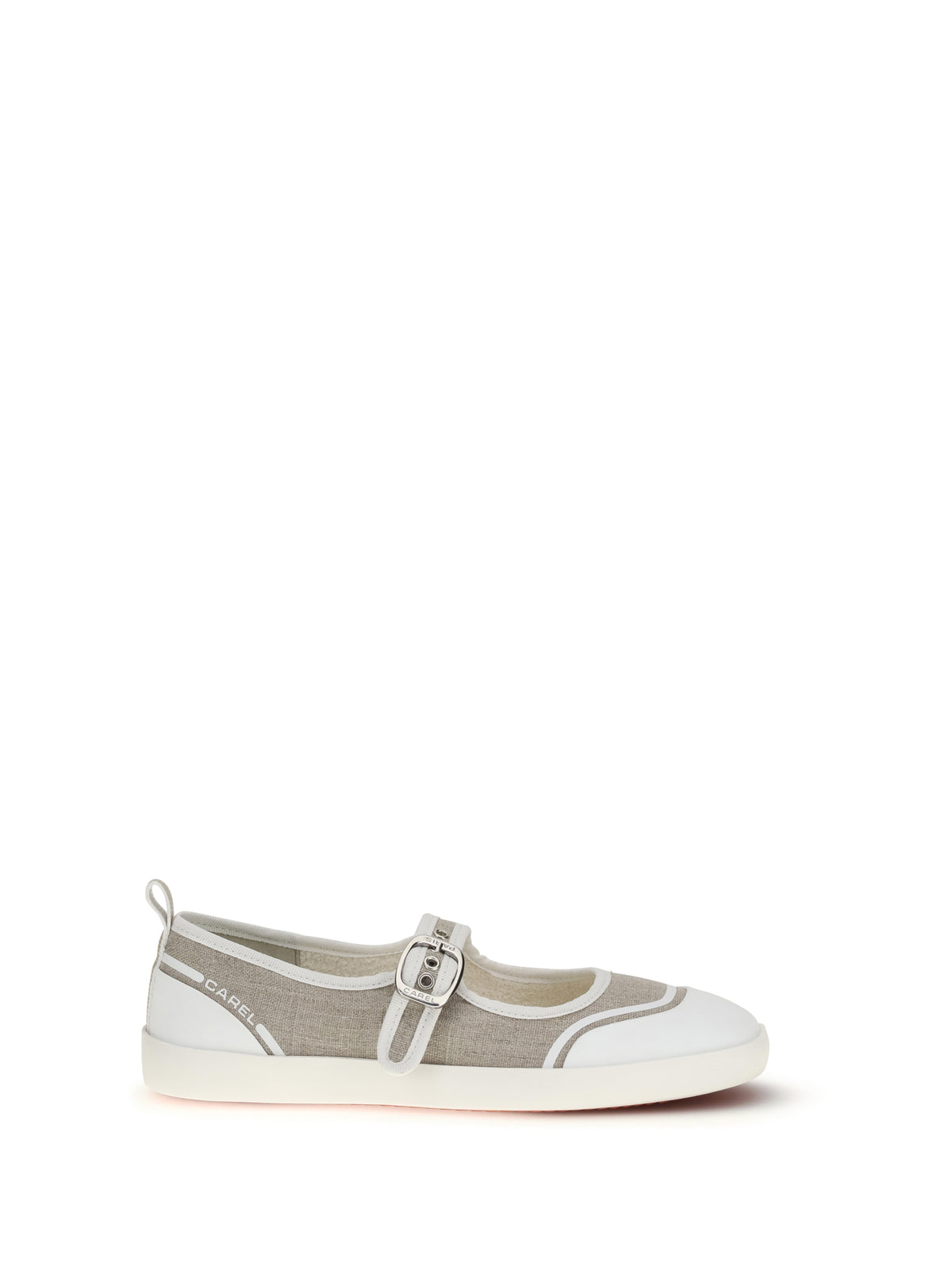 Carel Paris Canvas Sport Ballerinas - Beige