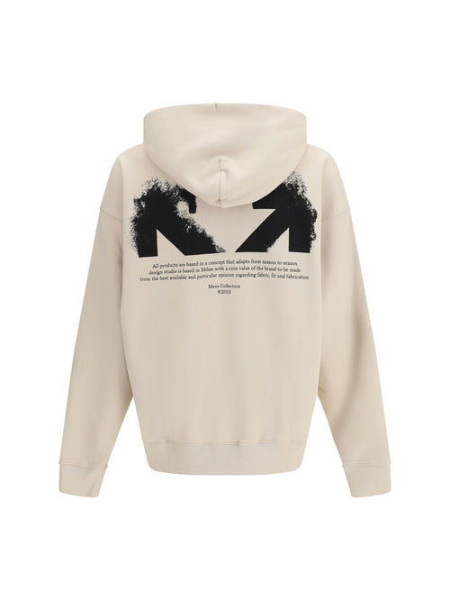 Off-White Half Arrows Skate Hoodie - Pumice Stone