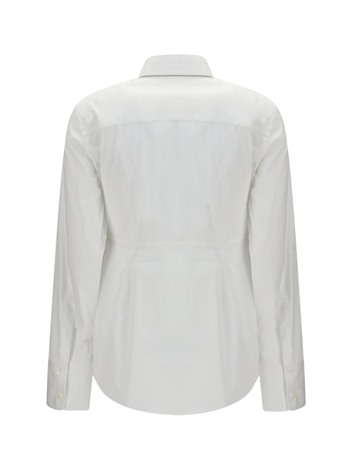 Brunello Cucinelli Cotton-blend Shirt - White