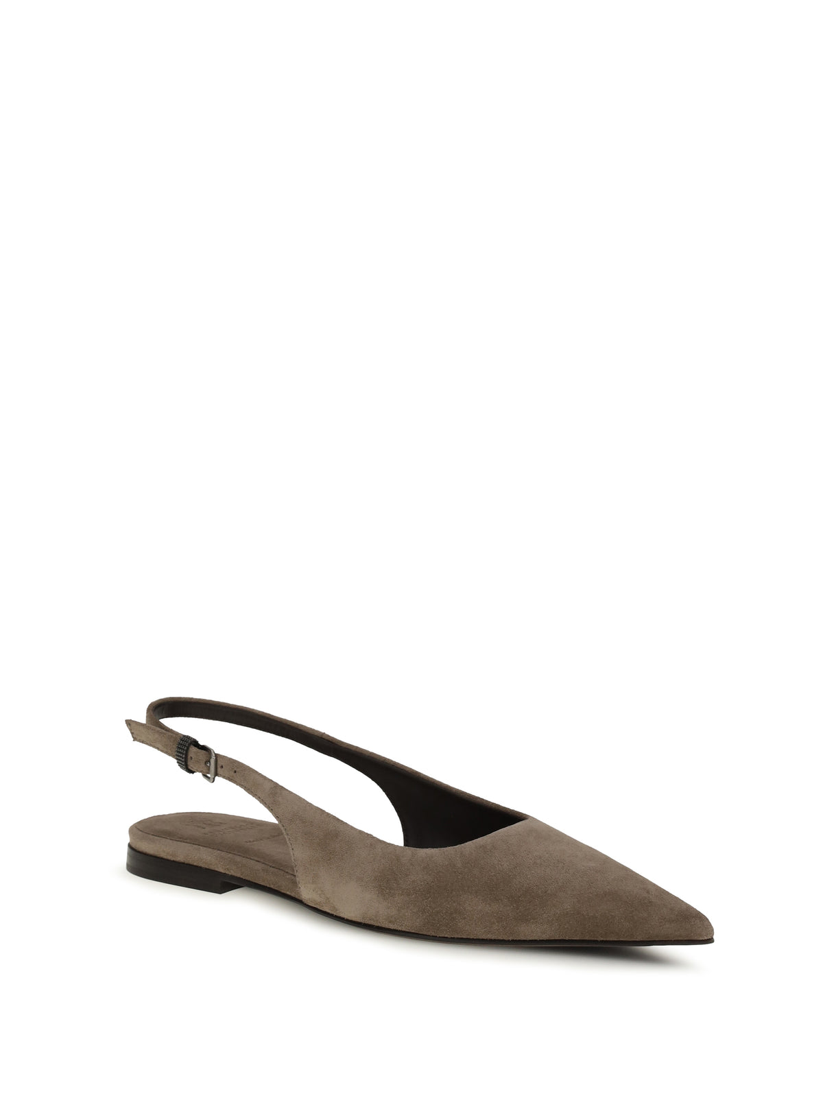 Brunello Cucinelli Suede Ballerinas - Shore