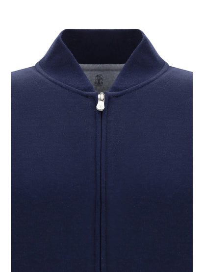 BRUNELLO CUCINELLI Cotton zip Sweatshirt