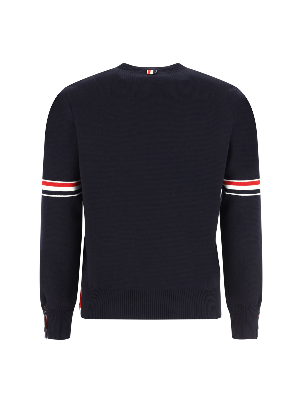 Thom Browne Cotton crewneck Sweater - Navy