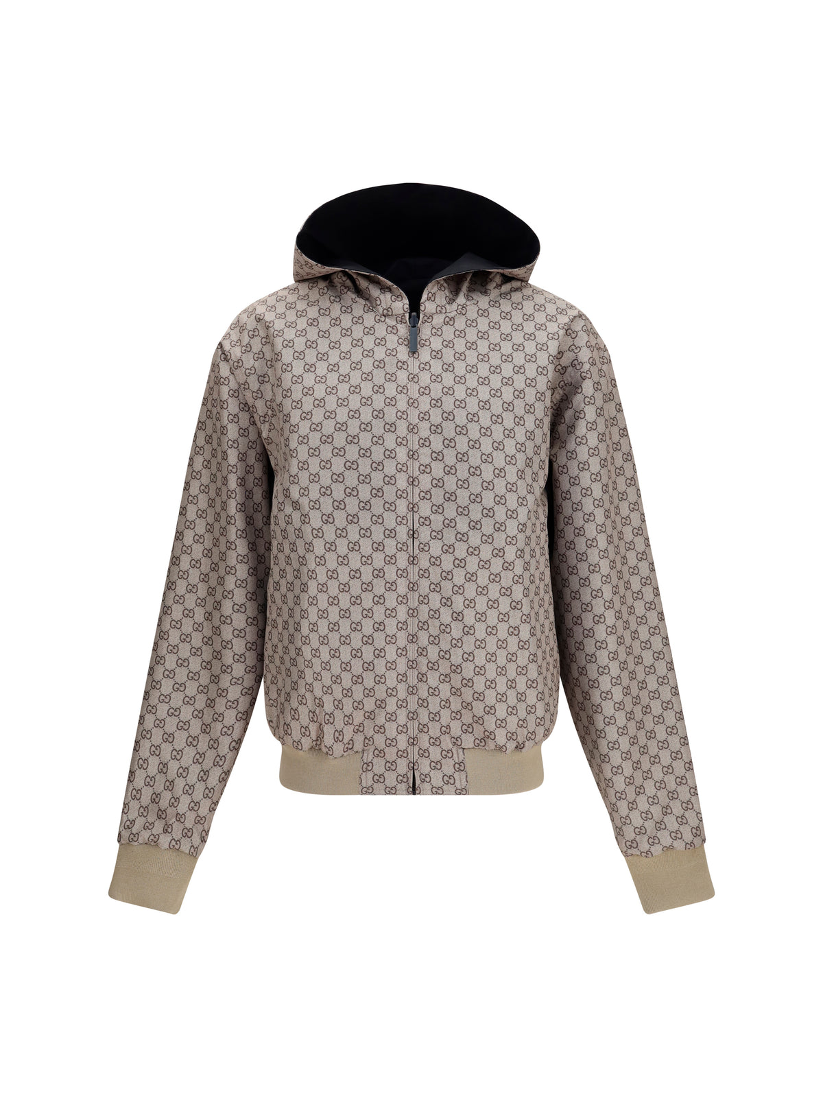 Gucci Reversible zip Jacket in cotton - Black