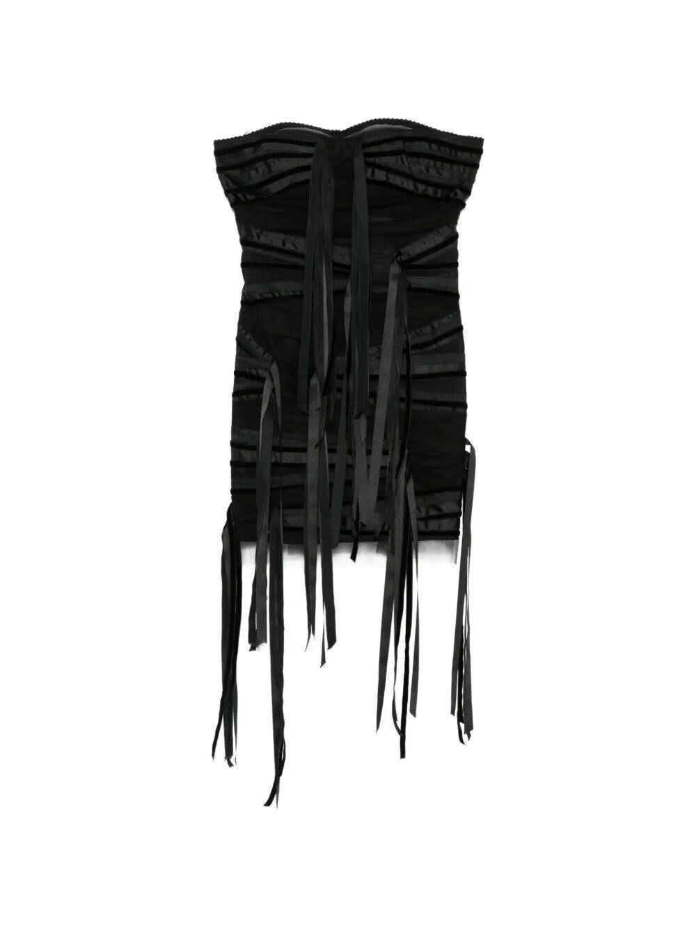 The Attico Mini Dress - Black
