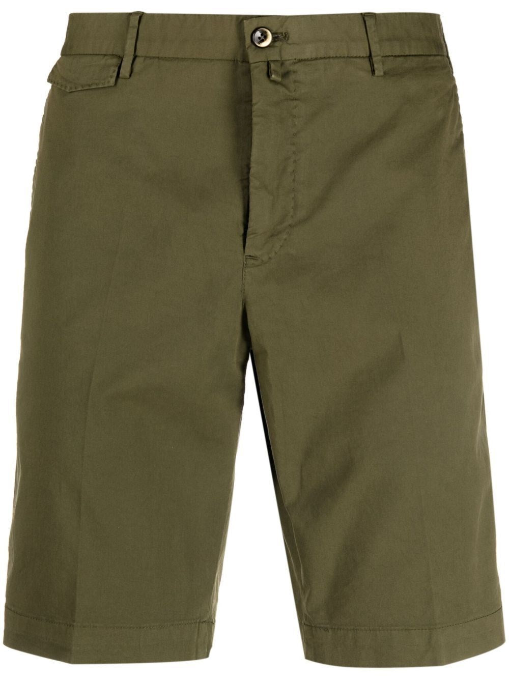 Pt Torino Stretch Bermuda Shorts - Green