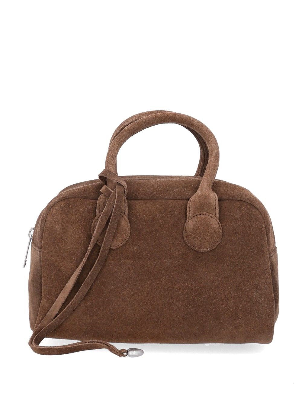 Margesherwood Suede Soft Bowling Bag - Brown