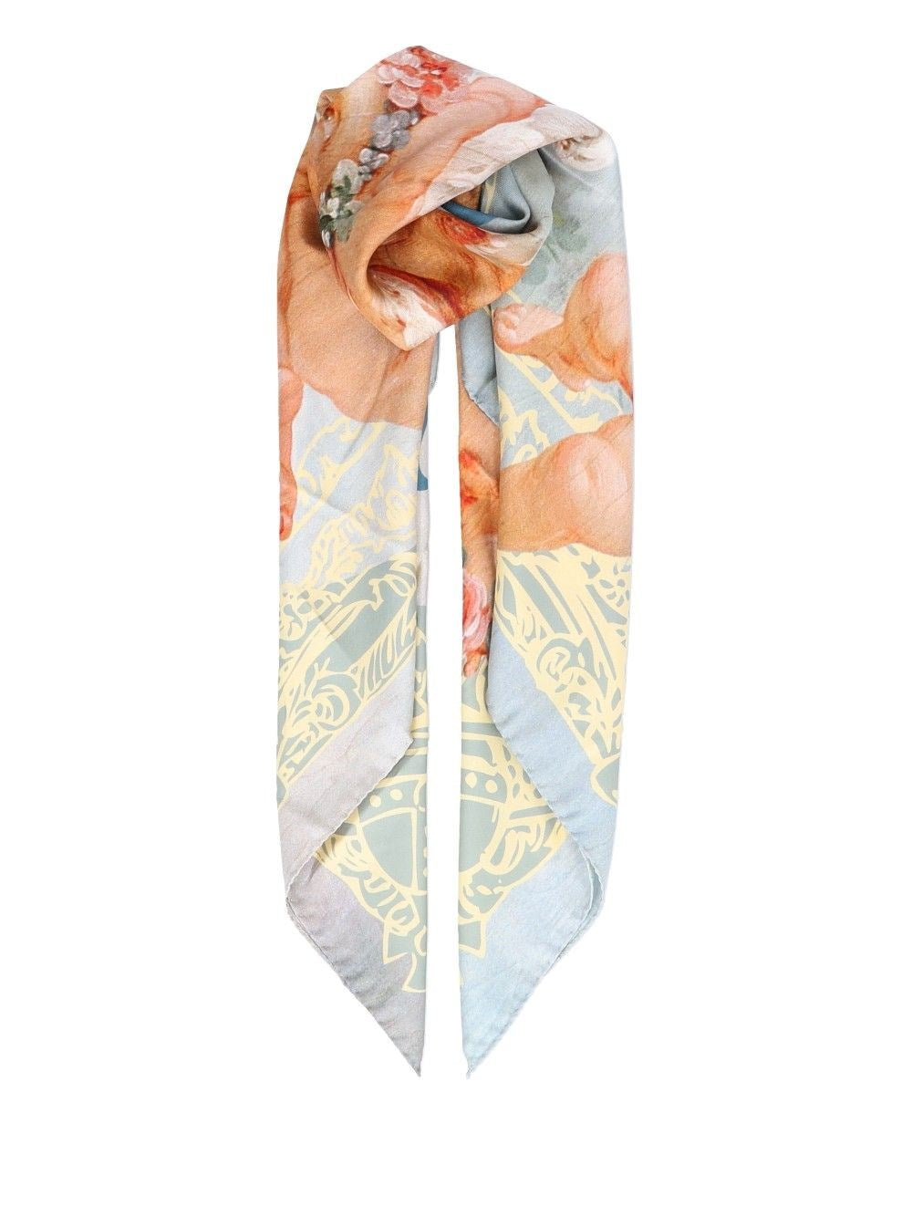 Vivienne Westwood Printed Scarf - Blue