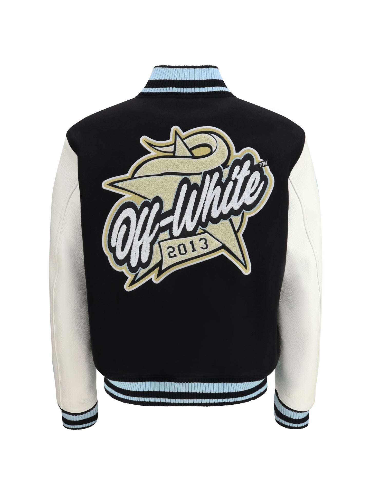 OFF-WHITE Varsity Star Logo Jacket