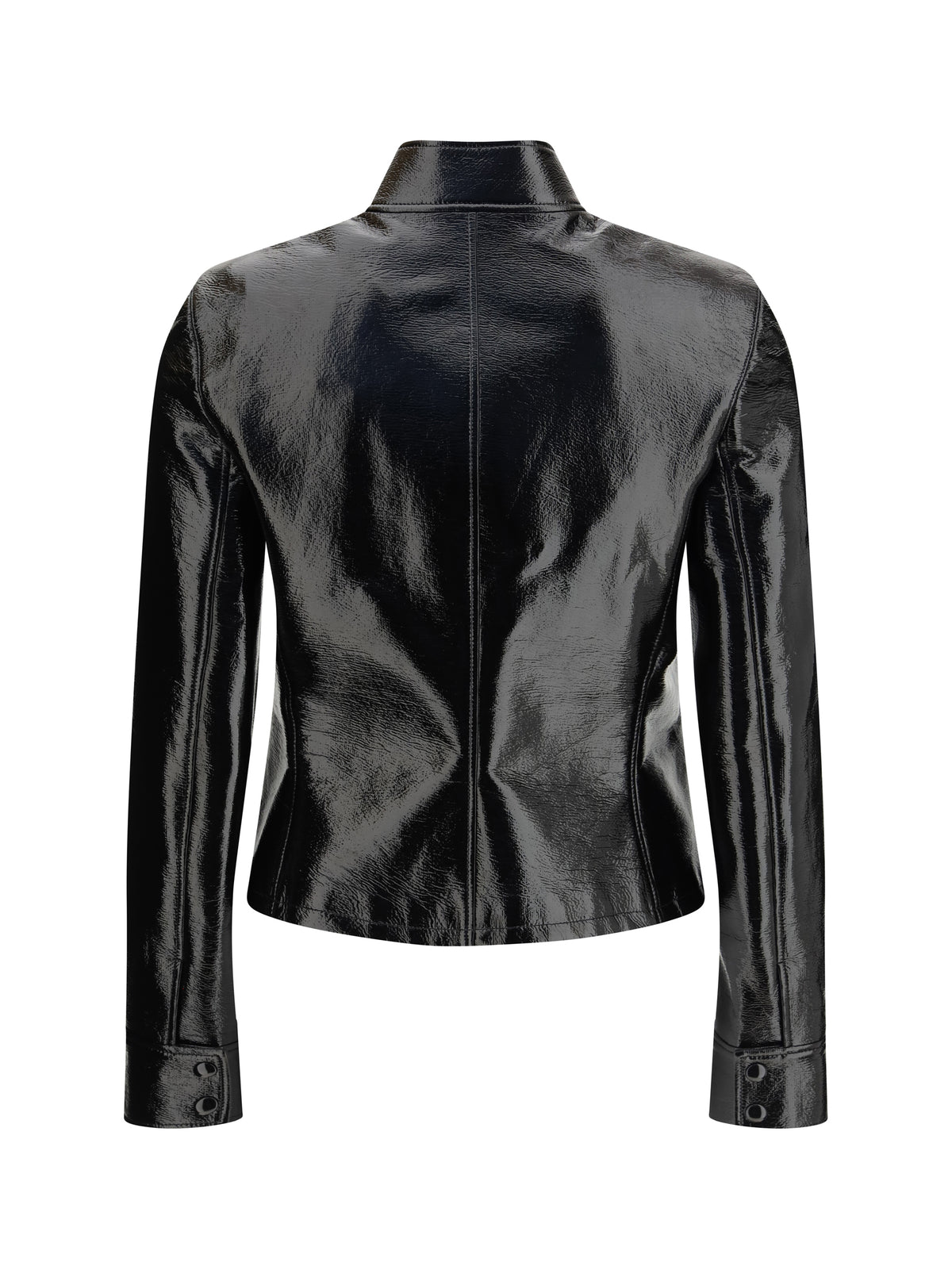 Courrèges City vinyl Jacket - Black