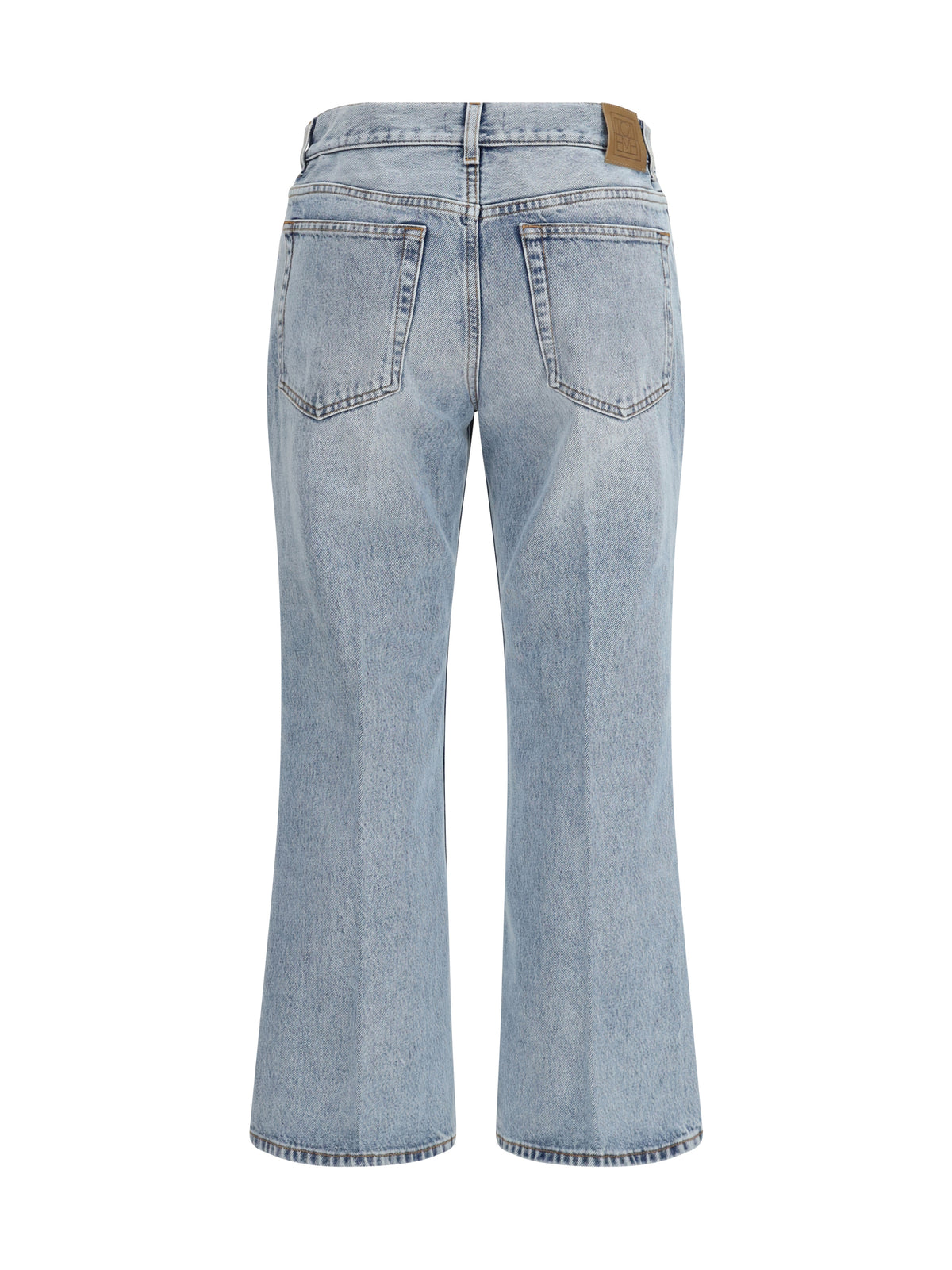 Toteme Cotton flared-hem Jeans - True Vintage