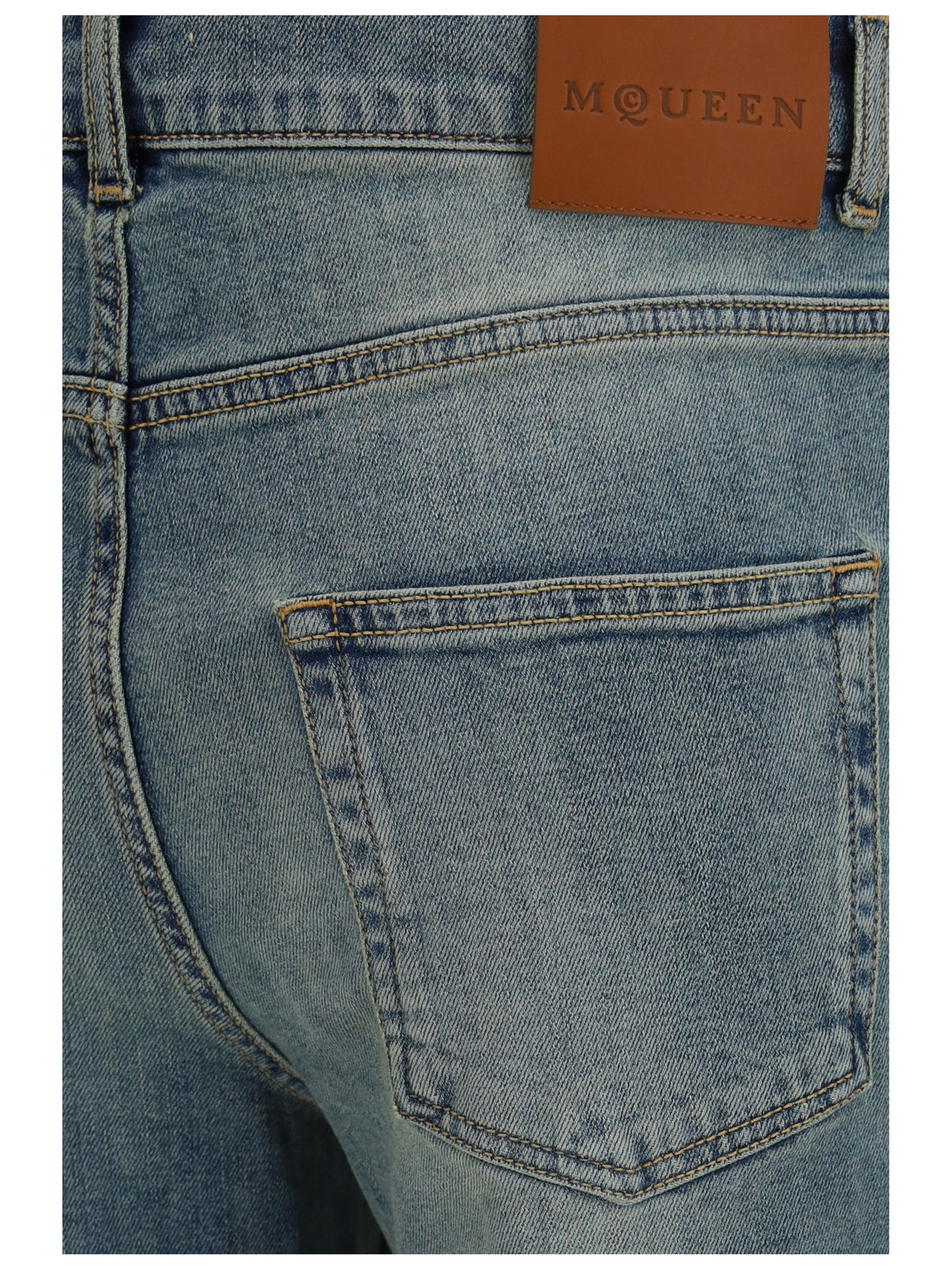 Alexander McQueen Flared denim Jeans - Navy