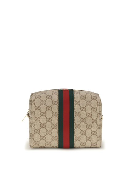 Gucci Mini Camera Bag Shoulder Bag with Web - Vin.San.Br/Dk.Br/Vrv